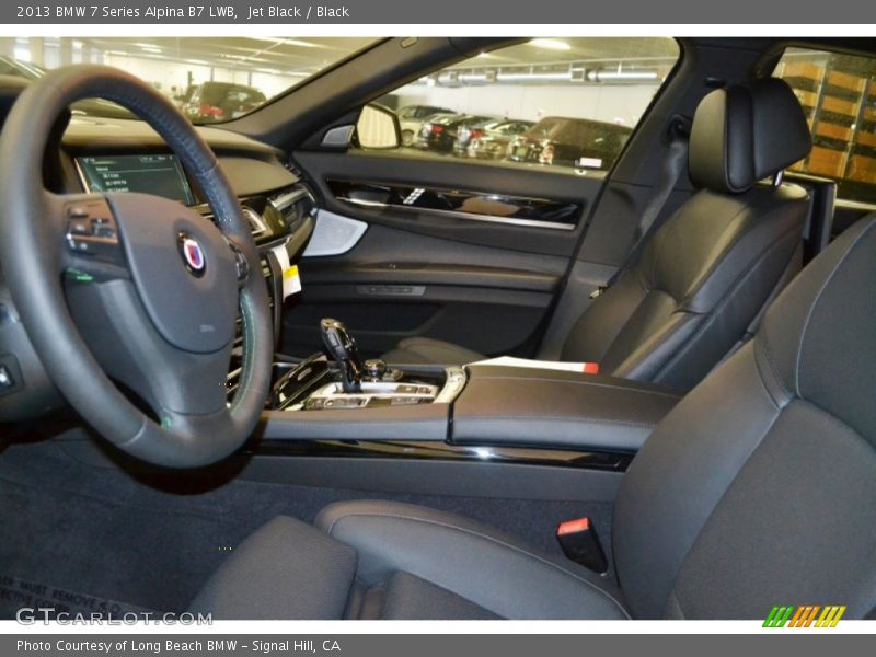 Jet Black / Black 2013 BMW 7 Series Alpina B7 LWB