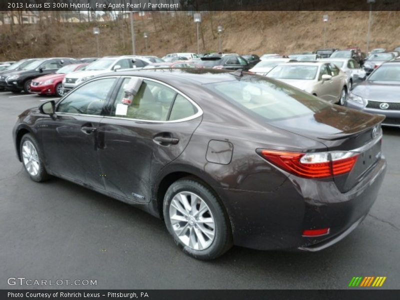 Fire Agate Pearl / Parchment 2013 Lexus ES 300h Hybrid