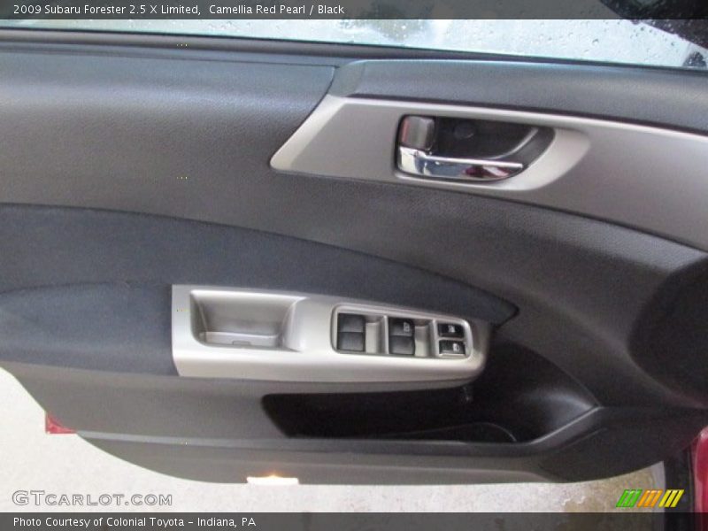 Camellia Red Pearl / Black 2009 Subaru Forester 2.5 X Limited