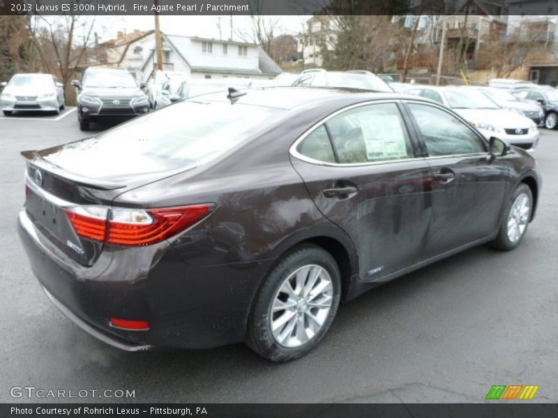 Fire Agate Pearl / Parchment 2013 Lexus ES 300h Hybrid