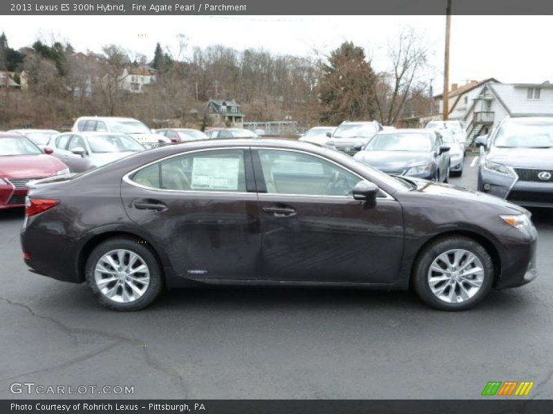 Fire Agate Pearl / Parchment 2013 Lexus ES 300h Hybrid