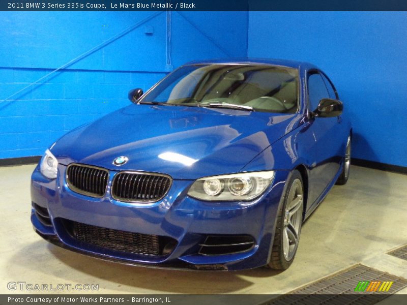 Le Mans Blue Metallic / Black 2011 BMW 3 Series 335is Coupe