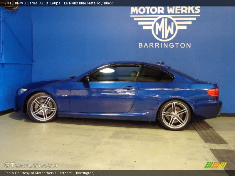 Le Mans Blue Metallic / Black 2011 BMW 3 Series 335is Coupe