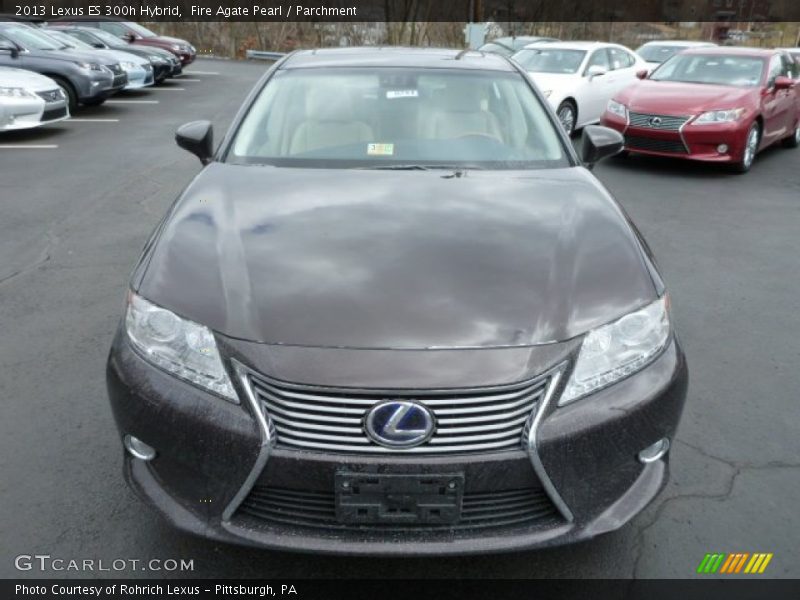 Fire Agate Pearl / Parchment 2013 Lexus ES 300h Hybrid