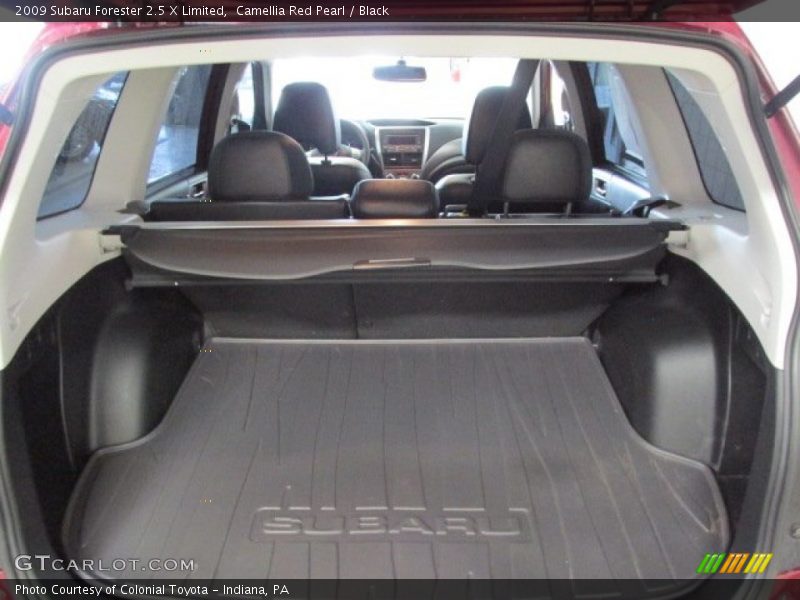 Camellia Red Pearl / Black 2009 Subaru Forester 2.5 X Limited