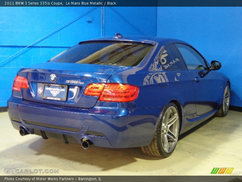 Le Mans Blue Metallic / Black 2011 BMW 3 Series 335is Coupe