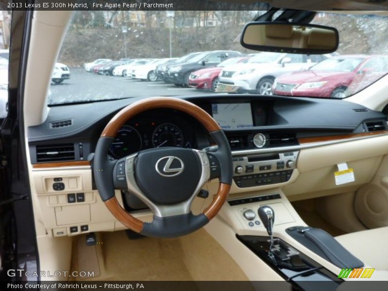 Fire Agate Pearl / Parchment 2013 Lexus ES 300h Hybrid