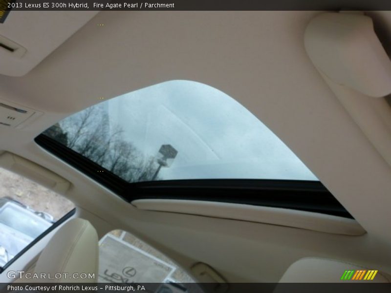 Fire Agate Pearl / Parchment 2013 Lexus ES 300h Hybrid