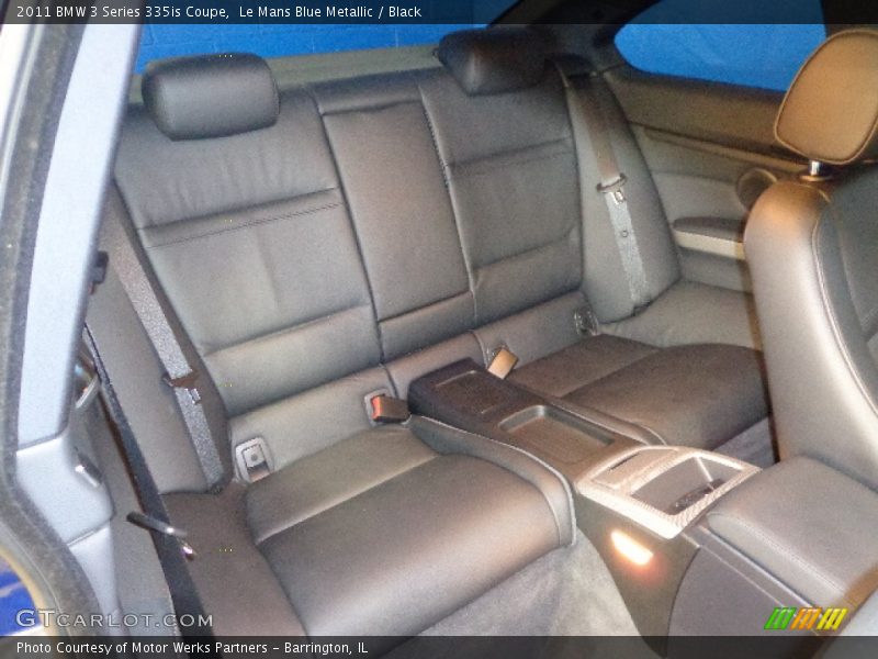Rear Seat of 2011 3 Series 335is Coupe