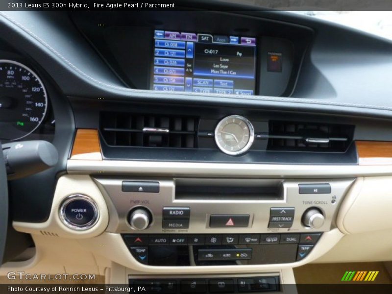 Fire Agate Pearl / Parchment 2013 Lexus ES 300h Hybrid