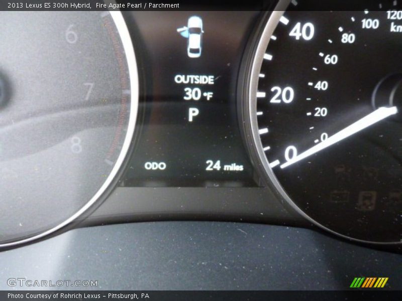 Fire Agate Pearl / Parchment 2013 Lexus ES 300h Hybrid