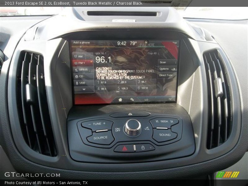 Tuxedo Black Metallic / Charcoal Black 2013 Ford Escape SE 2.0L EcoBoost