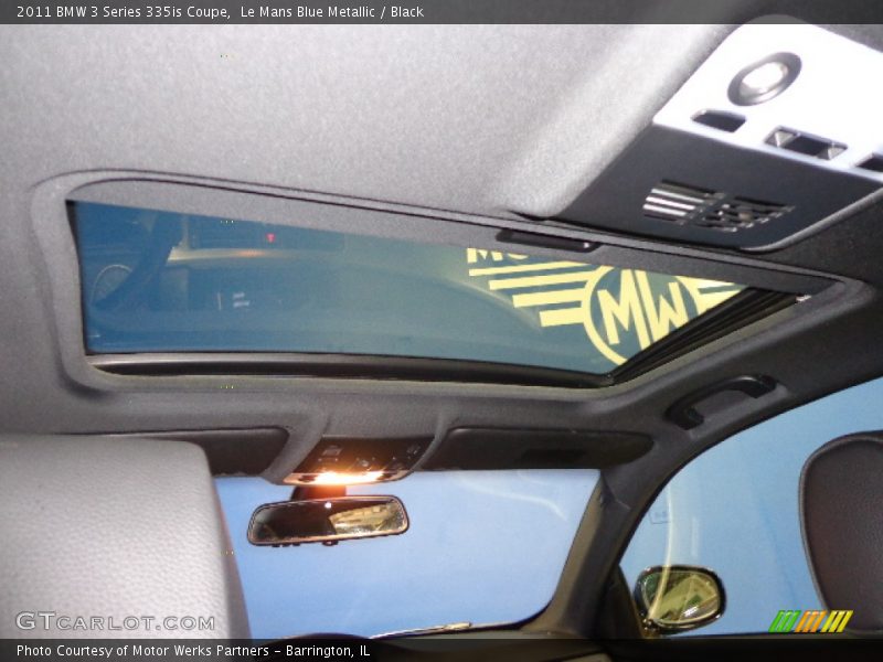 Le Mans Blue Metallic / Black 2011 BMW 3 Series 335is Coupe