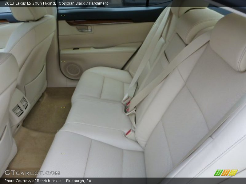 Obsidian Black / Parchment 2013 Lexus ES 300h Hybrid