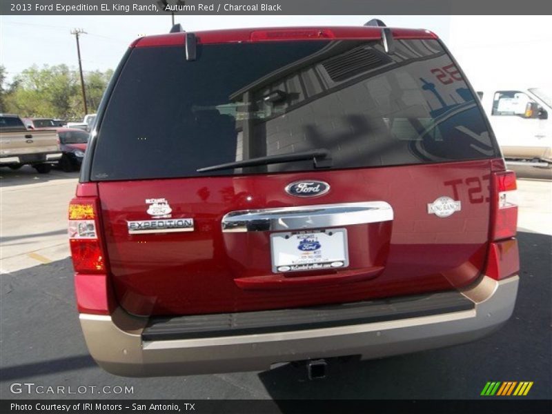 Autumn Red / Charcoal Black 2013 Ford Expedition EL King Ranch