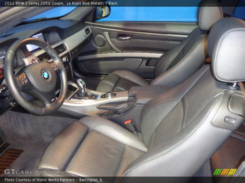  2011 3 Series 335is Coupe Black Interior