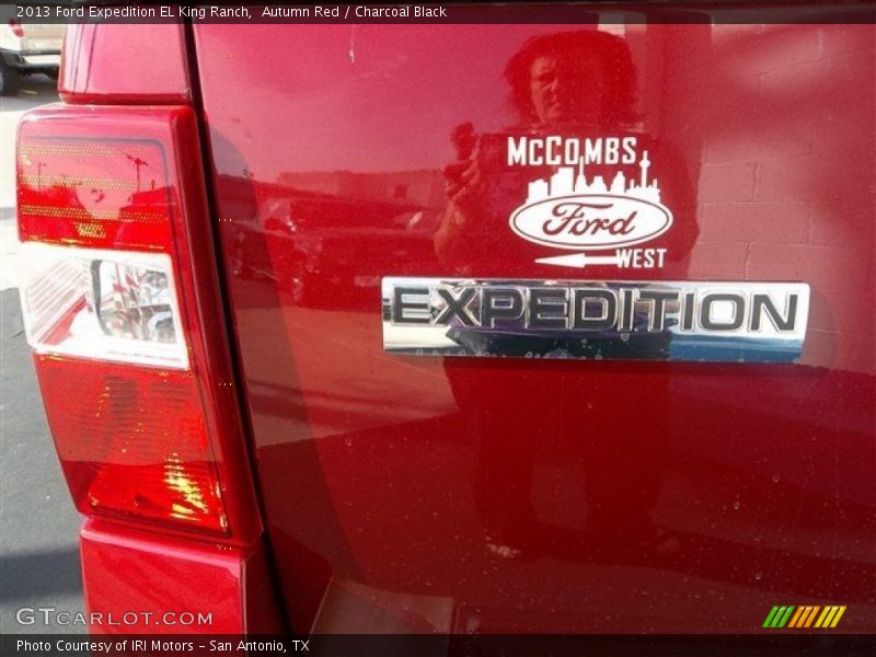 Autumn Red / Charcoal Black 2013 Ford Expedition EL King Ranch