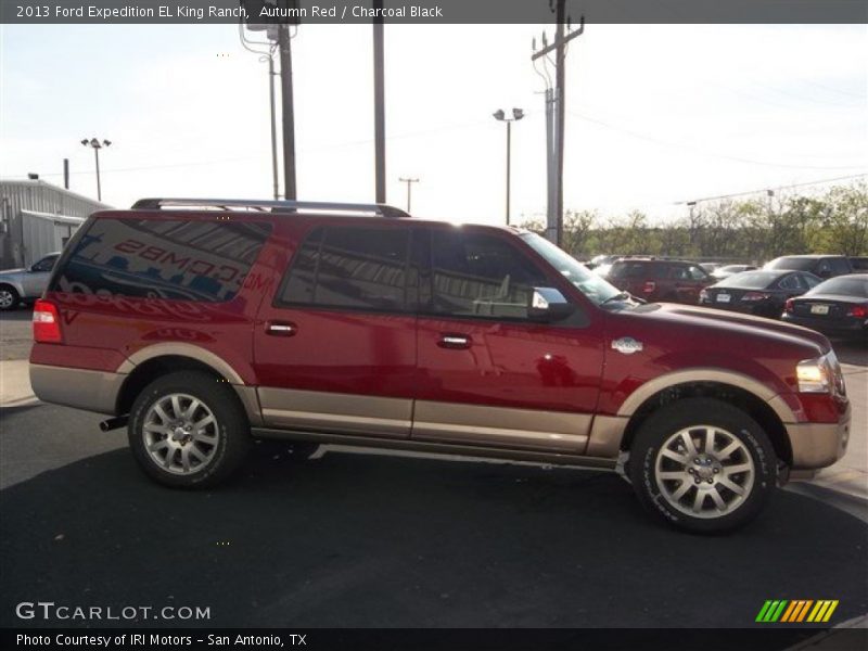 Autumn Red / Charcoal Black 2013 Ford Expedition EL King Ranch