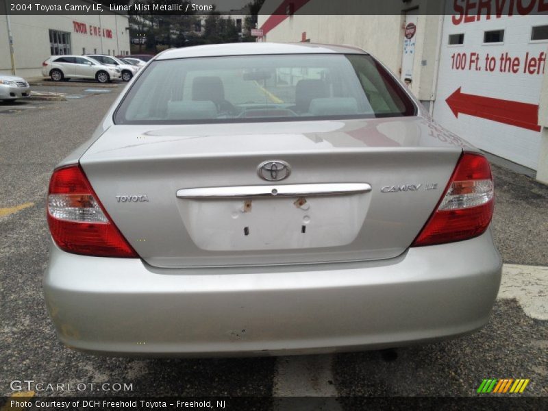 Lunar Mist Metallic / Stone 2004 Toyota Camry LE