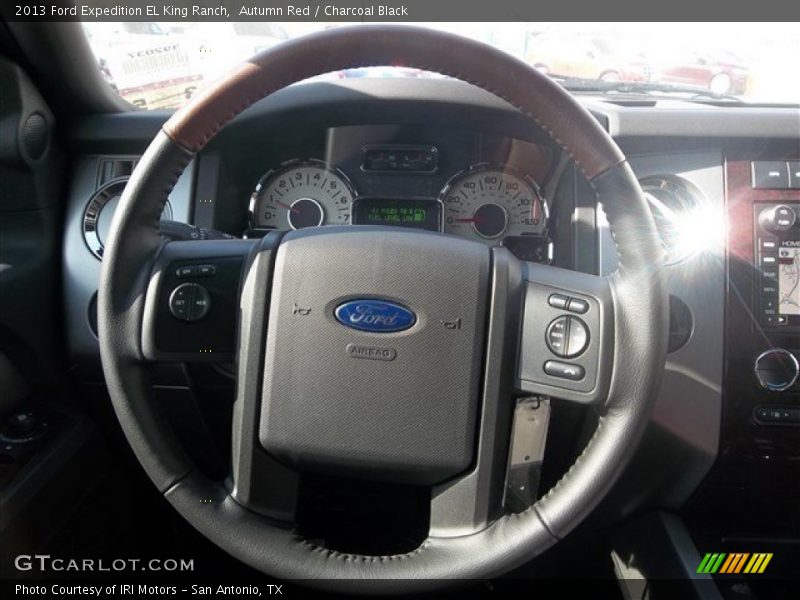 Autumn Red / Charcoal Black 2013 Ford Expedition EL King Ranch