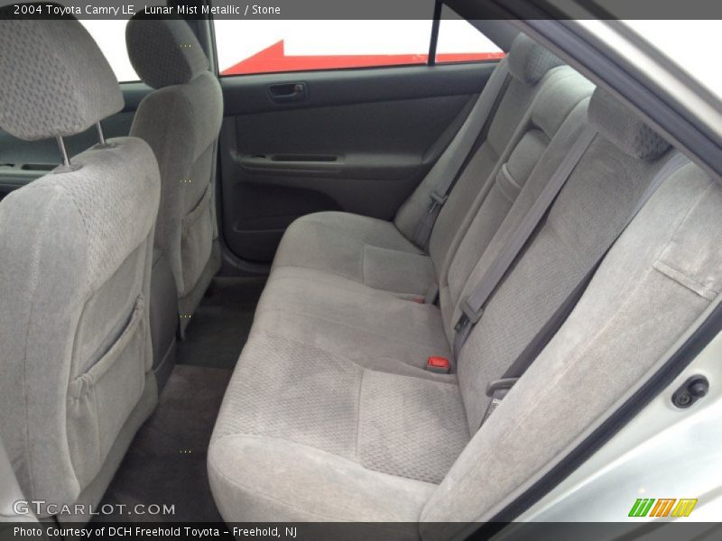 Rear Seat of 2004 Camry LE