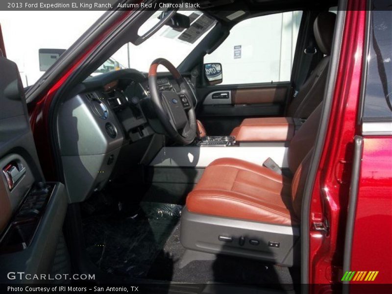  2013 Expedition EL King Ranch Charcoal Black Interior