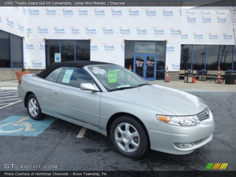 Front 3/4 View of 2002 Solara SLE V6 Convertible