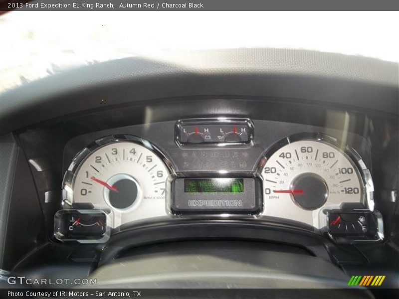 Autumn Red / Charcoal Black 2013 Ford Expedition EL King Ranch