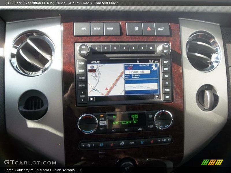 Autumn Red / Charcoal Black 2013 Ford Expedition EL King Ranch