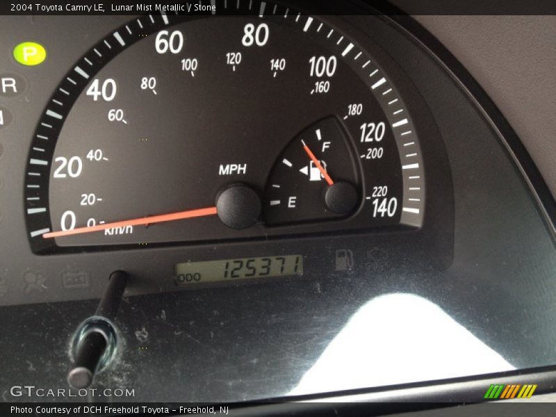 Lunar Mist Metallic / Stone 2004 Toyota Camry LE