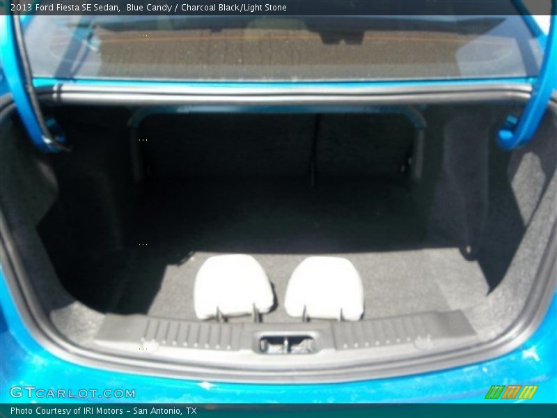 Blue Candy / Charcoal Black/Light Stone 2013 Ford Fiesta SE Sedan