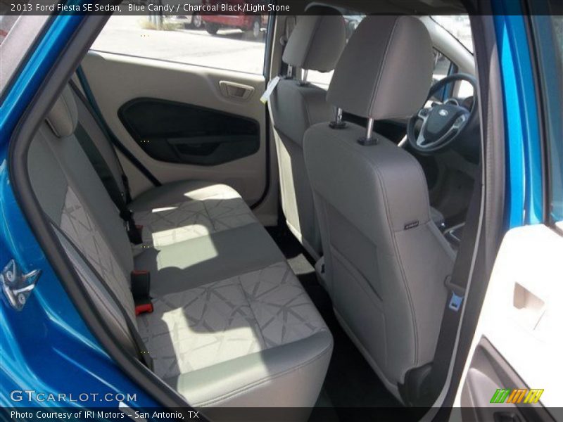 Blue Candy / Charcoal Black/Light Stone 2013 Ford Fiesta SE Sedan