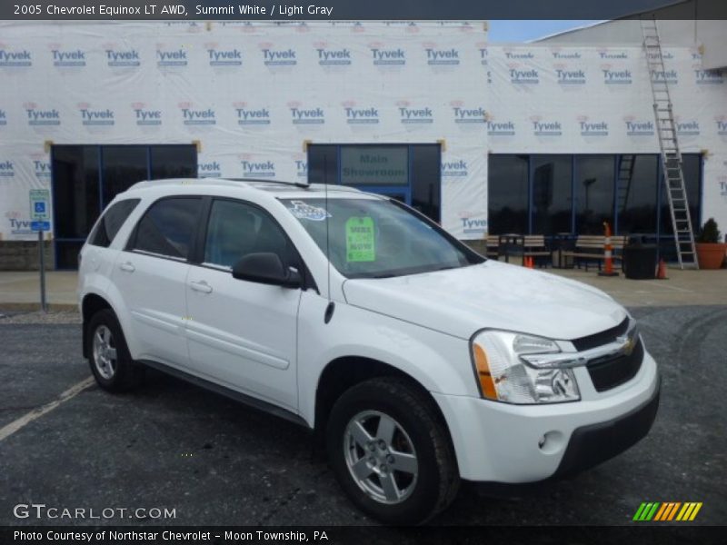 Summit White / Light Gray 2005 Chevrolet Equinox LT AWD