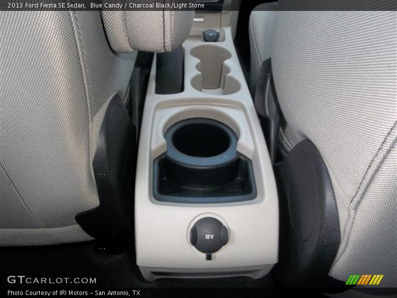 Blue Candy / Charcoal Black/Light Stone 2013 Ford Fiesta SE Sedan