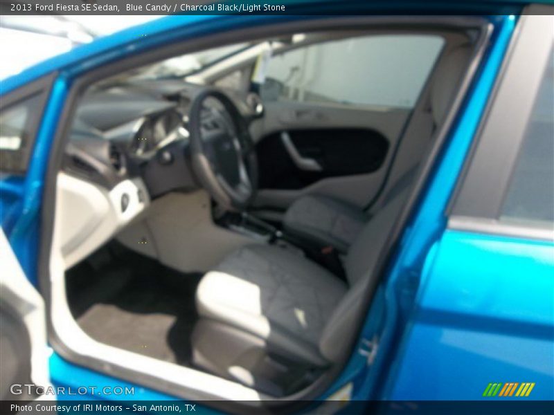 Blue Candy / Charcoal Black/Light Stone 2013 Ford Fiesta SE Sedan