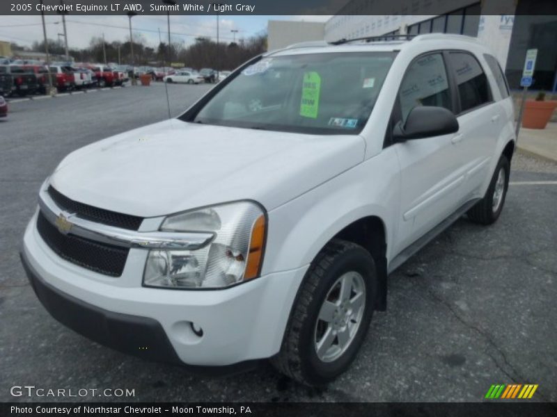 Summit White / Light Gray 2005 Chevrolet Equinox LT AWD