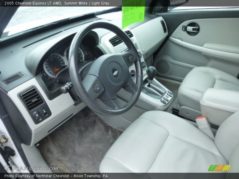 Summit White / Light Gray 2005 Chevrolet Equinox LT AWD