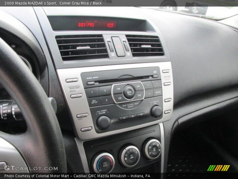 Controls of 2009 MAZDA6 s Sport