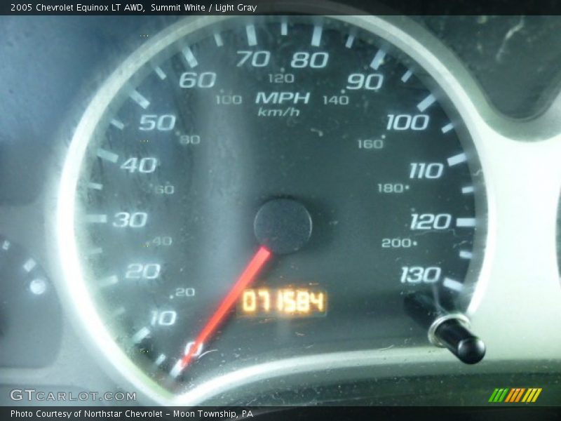 Summit White / Light Gray 2005 Chevrolet Equinox LT AWD