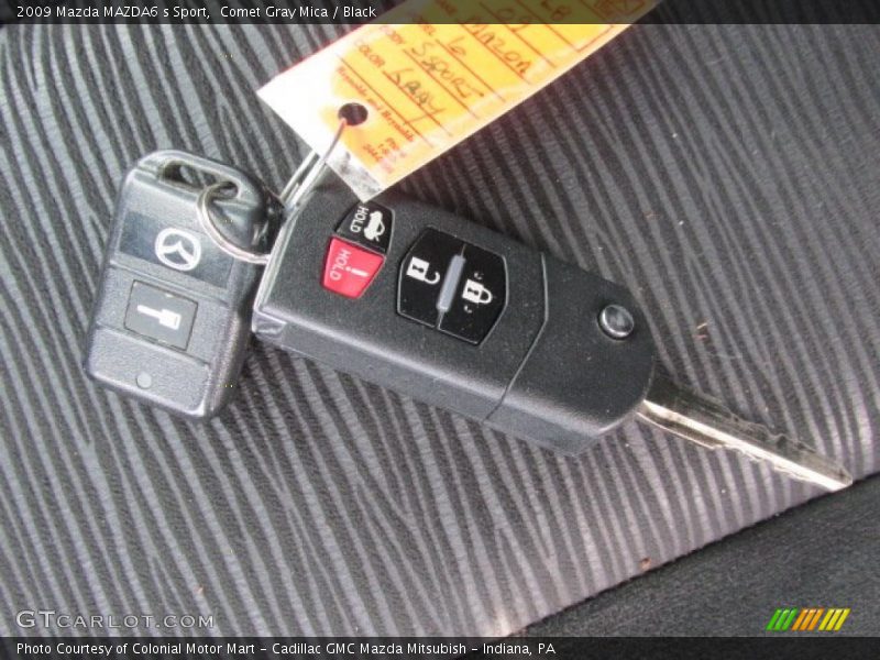 Keys of 2009 MAZDA6 s Sport