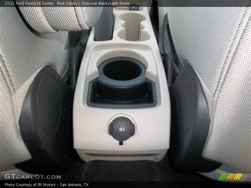 Blue Candy / Charcoal Black/Light Stone 2013 Ford Fiesta SE Sedan