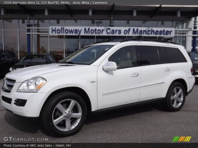 Arctic White / Cashmere 2009 Mercedes-Benz GL 320 BlueTEC 4Matic