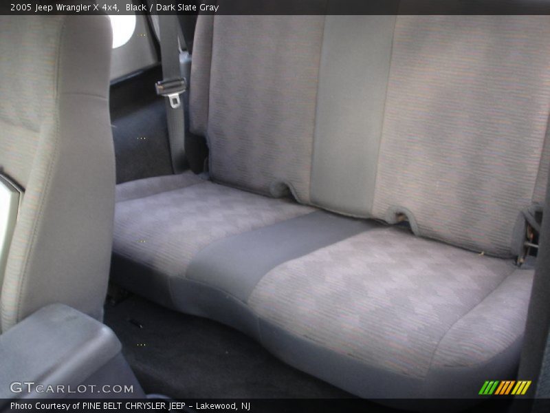 Black / Dark Slate Gray 2005 Jeep Wrangler X 4x4