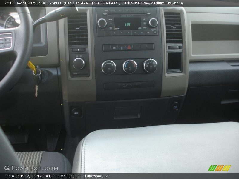 Controls of 2012 Ram 1500 Express Quad Cab 4x4