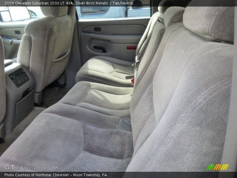 Silver Birch Metallic / Tan/Neutral 2004 Chevrolet Suburban 1500 LT 4x4