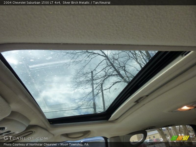 Silver Birch Metallic / Tan/Neutral 2004 Chevrolet Suburban 1500 LT 4x4