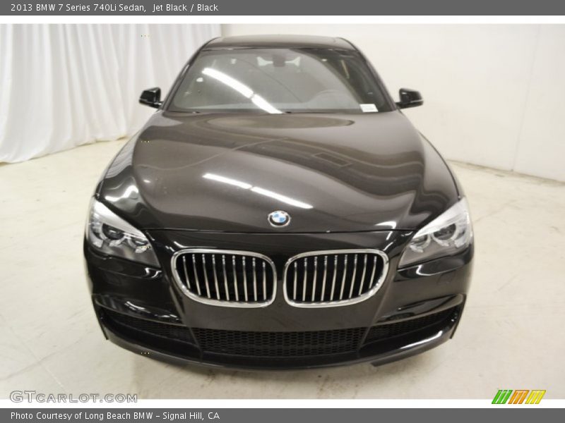 Jet Black / Black 2013 BMW 7 Series 740Li Sedan