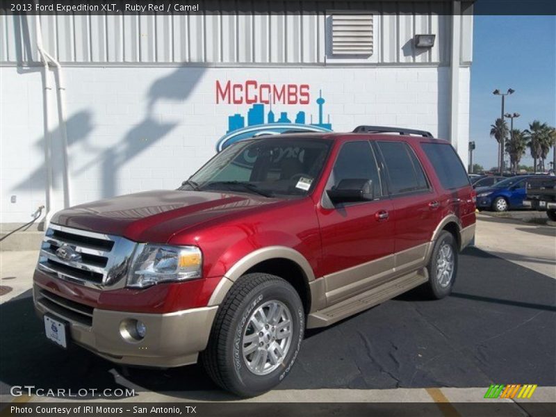 Ruby Red / Camel 2013 Ford Expedition XLT