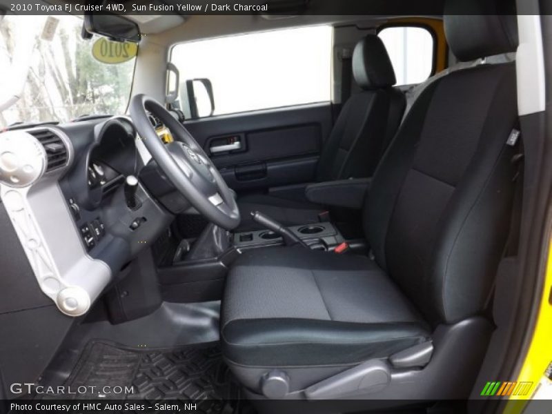 Sun Fusion Yellow / Dark Charcoal 2010 Toyota FJ Cruiser 4WD