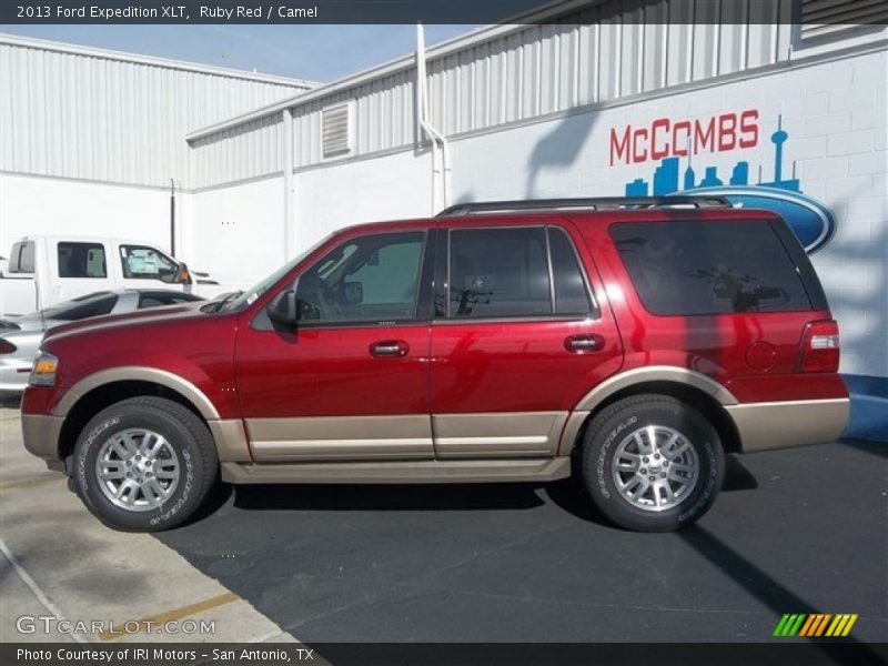 Ruby Red / Camel 2013 Ford Expedition XLT
